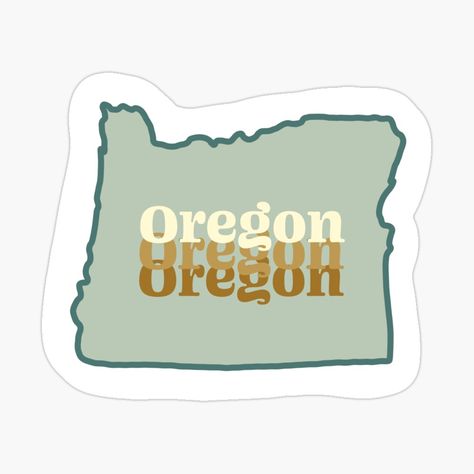 Oregon Outline, Redmond Oregon, Career Ideas, Vision Board Images, Wood Keychain, Oregon State, Book Of Mormon, State Flags, Water Bottle Stickers