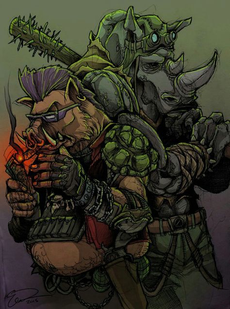 Bebop and Rocksteady Tmnt Villains, Bebop And Rocksteady, Scifi Horror, Cool Backgrounds For Iphone, Elephant Tattoo Design, Ballpoint Pen Drawing, Teenage Mutant Ninja Turtles Artwork, Teenage Mutant Ninja Turtles Art, Ninja Turtles Artwork