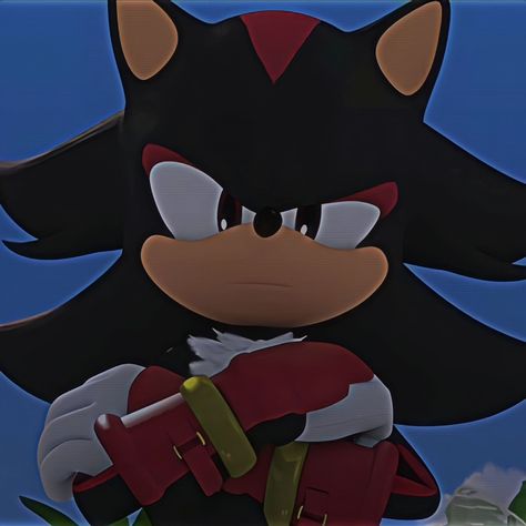 Shadow The Hedgehog Prime, Sonic Boom Shadow, Shadow The Hedgehog Icon, Icons Emo, Boom Shadow, Shadow Icons, Chaos Emeralds, Baby Hedgehog, Sonic Franchise