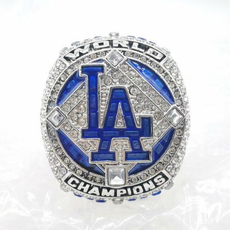 Nfl Championship Rings, Dodgers World Series, World Series Rings, Corey Seager, Nfl Championships, Mlb World Series, Cody Bellinger, Dodgers Fan, Mookie Betts