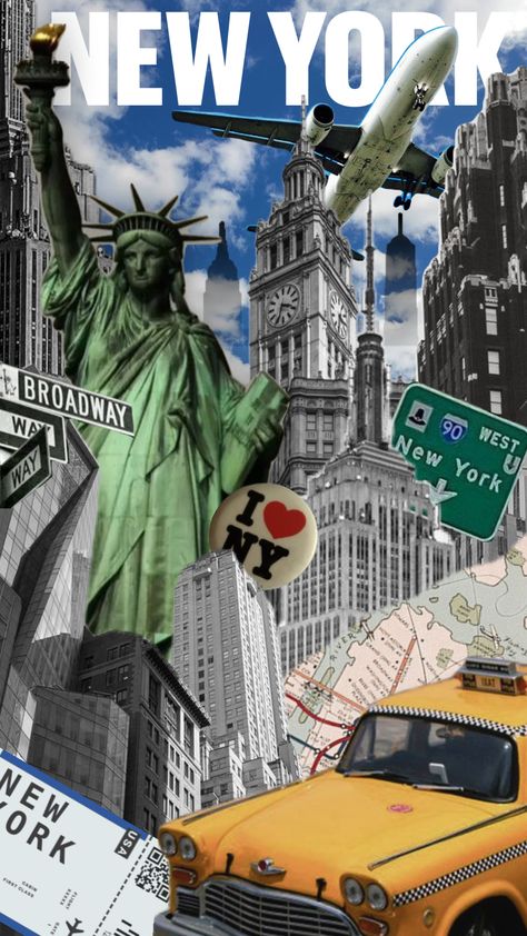 Usa Culture, Nyc Wallpaper, Van Gogh Wallpaper, Geometric Shapes Drawing, New York Wallpaper, Manga Tattoo, Vision Board Wallpaper, New York Poster, Travel Bucket List Usa