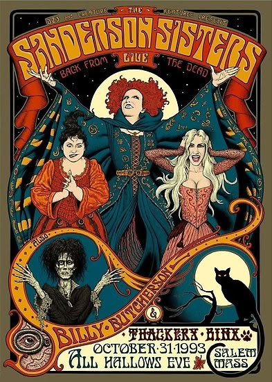 Horror Posters, Sanderson Sisters, Halloween Wallpaper Iphone, Picture Collage Wall, Halloween Poster, Halloween Snacks, Tour Posters, Vintage Horror, Halloween Backgrounds