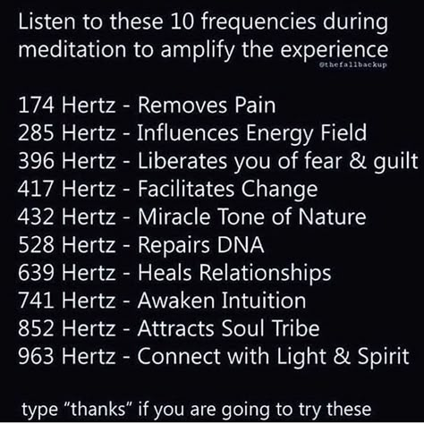 🌿Plant • Conscious • Energy on Instagram: “Here is a list of frequency ranges that heal and work on different aspects of your physical and spiritual body. . . Great post…” Healing Relationships, Healing Codes, Sup Yoga, Spirit Science, Healing Frequencies, E Mc2, Healing Meditation, Spiritual Health, Chakra Meditation