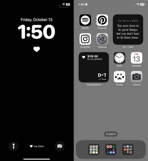 Ios Layout, Ios App Iphone, Phone Lockscreen, Iphone Lockscreen Wallpaper, Iphone Home Screen Layout, App Pictures, Iphone Obsession, Phone Inspiration, Iphone Organization