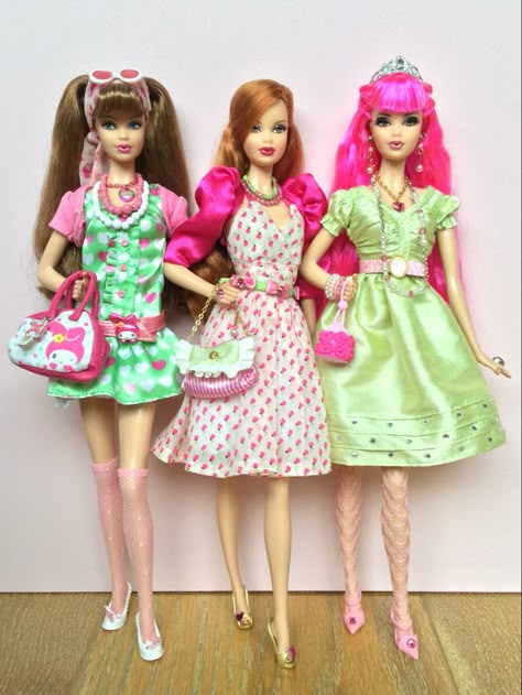 Barbie Trio, Dolls Aesthetic, Sofia Ferreira, Outfit Barbie, Barbie Basics, Barbie Disney, Barbie Wardrobe, Tarina Tarantino, Face Model