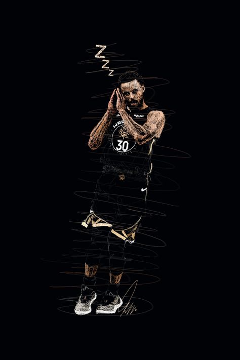 Steph Curry, abstract art, scribble art, modern art, digital painting, digital art, ipad painting, minimalistic, dark, wallpaper, sport, basketball, nba, golden state warriors, usa, celebration, sleep Abstract Scribble Art, Steph Wallpaper, Stephen Curry Celebration, Steph Curry Art, Basketball Golden State Warriors, Digital Art Ipad, Steph Curry Wallpapers, Art Scribble, Wallpaper Sport