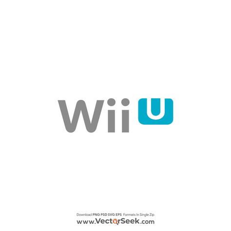 U Logo, Game Logo, Graphic Logo, Wii U, Vector File, Nintendo Wii Logo, Vector Logo, Wii, Nintendo