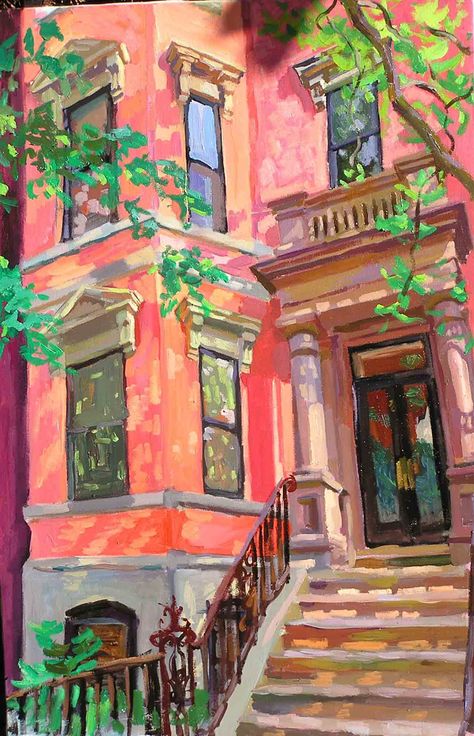 Charles Tersolo- Boston Boston Painting Ideas, Boston Painting, Aesthetic Paint, Architecture Paintings, Boston Art, Art Alevel, A Level Art Sketchbook, Dorm Art, Tattoo Photography