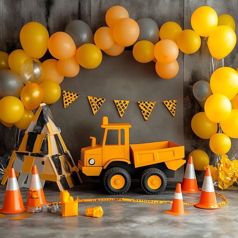 🚧 Calling all boy moms of kids obsessed with construction! 🛠️ If your little guy loves diggers, dump trucks, and hard hats, then these Construction Birthday Party ideas are for you! 🎉 Build the perfect party for your own little builder. 🏗️ Save this post for later or share it with other friends whose boys also love construction. 👷‍♂️ #ConstructionParty #BoyMomLife #BirthdayPartyInspo Construction Birthday Decorations, Construction Birthday Party Ideas, Digger Birthday, Construction Birthday Party, Construction Birthday Parties, Themed Decorations, Construction Theme, Construction Party, Construction Birthday