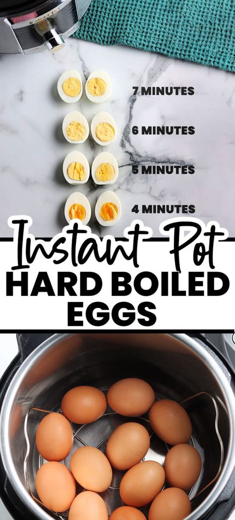 Eggs In The Instant Pot, Instant Pot Hard Boiled Eggs, Breakfast Vegetarian, Cooking Hard Boiled Eggs, Boil Eggs, Making Hard Boiled Eggs, Perfect Hard Boiled Eggs, Gimme Some Oven, Boiled Egg Diet