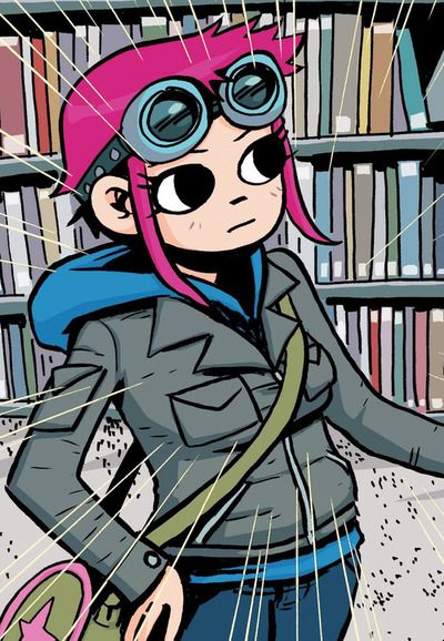 Ramona Flowers Bryan Lee O Malley, Scott Pilgrim Comic, Bryan Lee, Ramona Flowers, World Icon, Gorillaz Art, Manic Pixie Dream Girl, Scott Pilgrim Vs. The World, Scott Pilgrim Vs The World