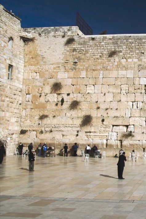 An iconic and significant religious site in Jerusalem! For more info, click the link! Wailing Wall, Western Wall, Click The Link, Wall