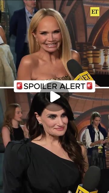 Entertainment Tonight on Instagram: "🚨 SPOILER ALERT 🚨 Idina Menzel and Kristin Chenoweth react to their reunion and nod in the ‘Wicked’ film. 💚🫧" Kristin Chenoweth, Idina Menzel, Entertainment Tonight, Spoiler Alert, Wicked, Entertainment, Film, On Instagram, Instagram