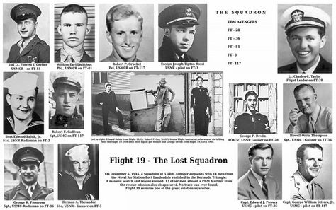 The Naval Air Station found its fame with the disappearance of Flight 19 - The Lost Patrol, which flew out of the base on December 5th, 1945 to vanish into the Bermuda Triangle. Description from nasflmuseum.com. I searched for this on bing.com/images Family History Printables, Flight 19, Ancient History Timeline, High School History Classroom, Toddler Teacher, American Indian History, Bermuda Triangle, History Timeline, History Activities