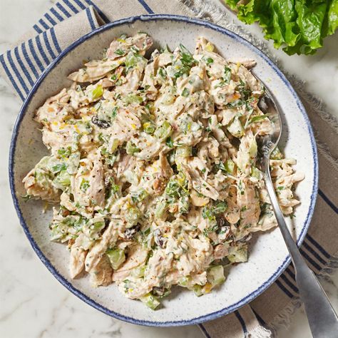 Chicken Salad Without Mayo Chicken Salad Sandwich No Mayo, Chicken Salad With No Mayo, Healthy Chicken Salad No Mayo, Chicken Salad Recipe Without Mayo, No Mayo Chicken Salad, Chicken Salad Without Mayo, Chicken Salad No Mayo, Easy Puppy Chow Recipe, Easy Bean Recipes