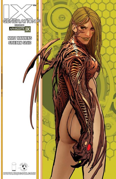 IXth Generation #3 (Issue) Comic Inking, Stjepan Sejic, Superhero Books, Mark Millar, Super Women, Comic Book Girl, Top Cow, Graphic Novel Art, How To Make Comics