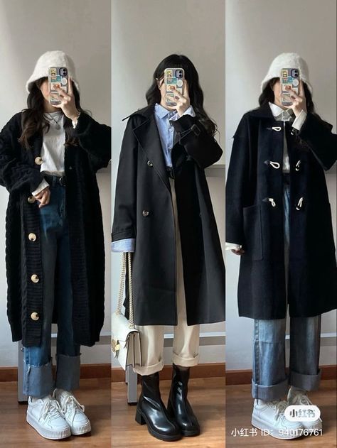 Top 15 Chic & Aesthetic Winter Travel Outfits – The Ultimate Guide | Winter Fashion & Travel Fashion Outfits | Outfits Para Europa En Invierno | Winter Trip Outfit Winter Ulzzang Outfits, Japan Winter Style Women, Korean Fashion Long Coat, Korean Winter Coats Women, Korean Winter Jackets Women, Airport Outfit Winter Korean, K Fashion Winter Outfits, Layered Coats Winter Outfits, Cold Casual Outfit Winter Fashion