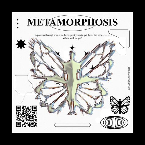 Metamorphosis Graphic Design, Digital Transformation Design, Metamorphosis Art, Scene Background, Graphic Wallpaper, Collage Design, Design Graphique, Editorial Design, Design Inspo