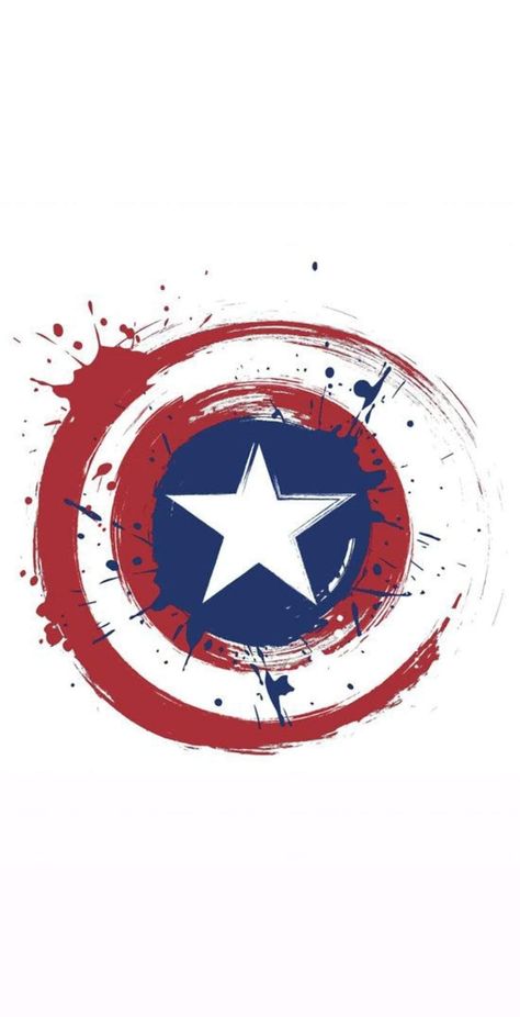 Captain America Logo Wallpapers, Capitan America Wallpaper, Captain America Shield Wallpaper, Marvel Tattoo Ideas, Captain America Logo, Marvel Phone Wallpaper, Captain America Art, Marvel Wallpaper Hd, Logo Foto