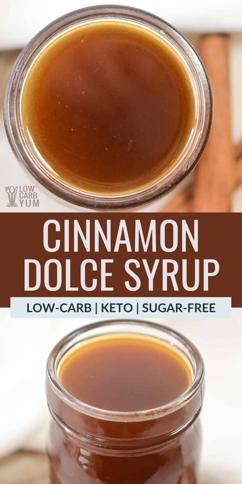 Sugar Free Simple Syrup Recipe, Keto Syrup Recipe, Sugar Free Syrup Recipe, Sugar Free Coffee Creamer, Sugar Free Creamer, Sugar Free Pancake Syrup, Sugar Free Coffee Syrup, Homemade Coffee Syrup, Sugar Free Vanilla Syrup