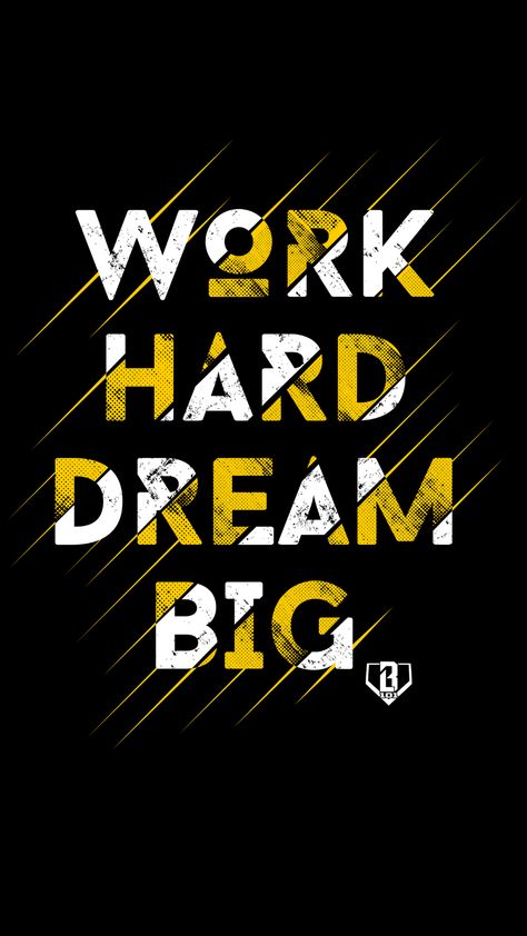 Wallpaper Wednesday - Work Hard Dream Big Put In The Work Wallpaper, Work Out Wallpaper, Wallpaper Dream Life, Work Hard Wallpaper, Gym Graphic Design, Working Wallpaper, Dream Big Wallpaper, Work Hard Quotes, Inspiring Wallpapers