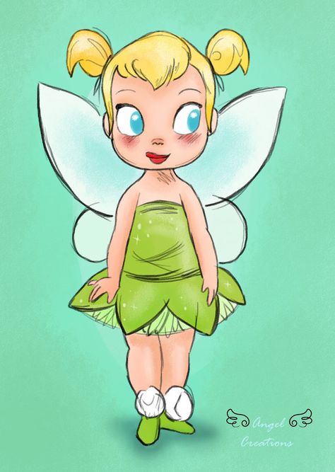 Little Tinkerbell by Eingel91 Tinkerbell And Terence, Peter Pan Art, Disney Doodles, Disney Drawing, Tinkerbell And Friends, Tinkerbell Disney, Disney Tinkerbell, Disney Nerd, Disney Fairies