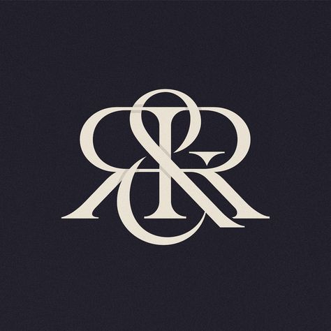 These decorative fonts are typically styled with ornaments or patterns. R&r Logo, Luxury Monogram Logo, R Calligraphy Letter, Monogram Logo Design Typography, R Logo Design Ideas, 3 Letter Logo Design, R Font Letter, Luxury Brand Logo Design, Rs Monogram