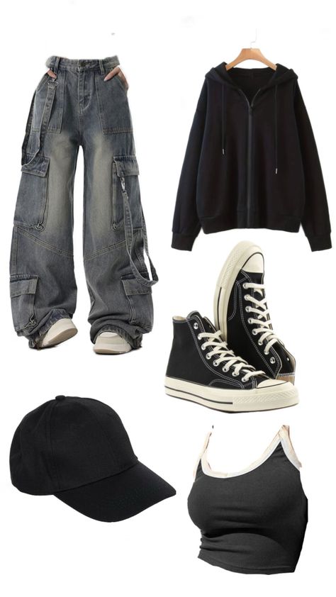 Baggy Outfit Ideas, Winter Outfit Ideas, Outfit Inspo Casual, Tokio Hotel, Swaggy Outfits, Tomboy Fashion, Cute Everyday Outfits, Really Cute Outfits, Edgy Outfits