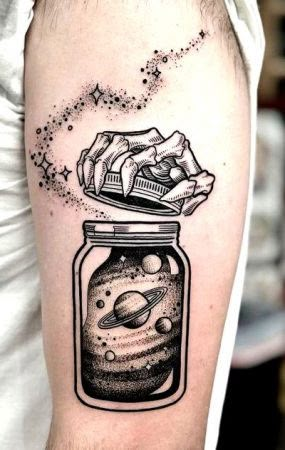 30 BEST TATTOO IDEAS FOR MEN IN 2020 | by Tattoo Ideas | Medium Planet Tattoos, Tattoo Zeichnungen, Inspiration Tattoos, Mother Tattoos, Tattoo Machines, Tattoo Cover, Small Tattoos For Guys, Up Tattoos, Tattoo Life