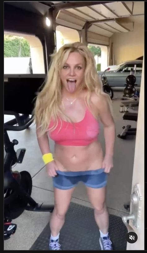 Britney Spears is full of energy as she jumps, dances, and spins in a crop top and tiny shorts and she has the sweat to prove it. Britney Spears Pictures, Tiny Shorts, Full Of Energy, Britney Jean, Prove It, American Singers, Spears, Britney Spears, Songwriting