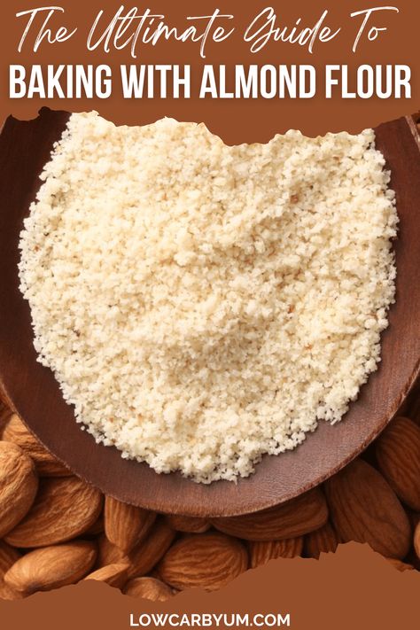 Gluten Free Flour Substitutions, Almond Flour Substitute, Make Almond Flour, Flour Substitute, Baking With Almond Flour, Low Carb Flour, Flour Alternatives, Gluten Free Recipes Bread, Almond Flour Recipes