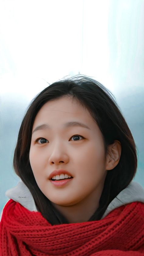 Kim Go-eun ji un-tak Kim Go Eun Wallpaper, Drawing Ideas People, Goblin Wallpaper, Goblin Wallpaper Kdrama, Kim Go Eun Style, Goblin 2016, Wallpaper Kdrama, Ji Eun Tak, Goblin Korean Drama