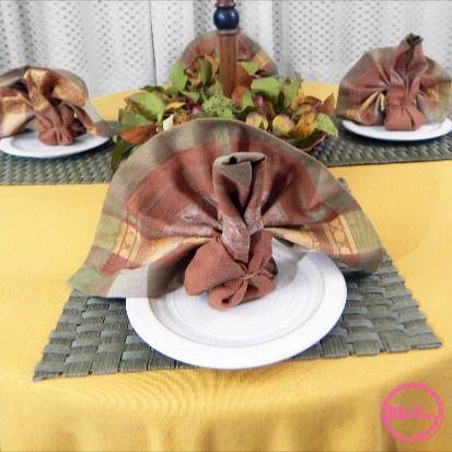 Make your Thanksgiving Table come to Life with this Turkey Napkin Fold. The Full tutorial is on my Channel - DdotAnn Napkin Fold Thanksgiving, Napkins For Thanksgiving Table, Cute Napkin Folding, How To Fold A Turkey Napkin, Thanks Giving Napkin Folding, Fancy Cloth Napkin Folding, Napkin Folding Thanksgiving Step By Step, Napkins Thanksgiving Folding, Napkins Folding Ideas Thanksgiving