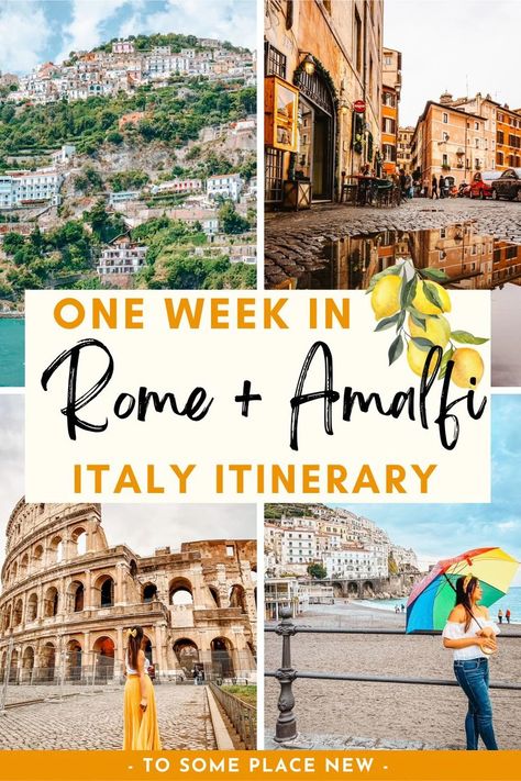 Italy 7 Day Itinerary, 10 Day Amalfi Coast Itinerary, Amalfi Coast In March, 7 Days In Italy Itinerary, Almafi Coast Italy Itinerary, Rome And Amalfi Coast Itinerary, 5 Days In Italy, Amalfi Coast Italy Itinerary, Rome Italy Itinerary