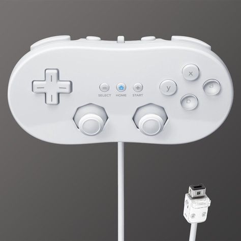 20pcs/lot white black Wired Classic controller gamepad joystick for Nintendo Wii remote High Quality and FAST SHIPPING US $77.00 To Buy Or See Another Product Click On This Link  http://goo.gl/EuGwiH Classic Console, Wii Remote, Gaming Pad, Wii Games, Console Accessories, Entertainment System, Photo Accessories, Game Controller, Classic Games