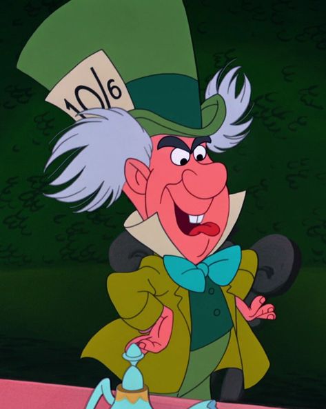 Mad Hatter | Disney Wiki | Fandom Tarrant Hightopp, Green Top Hat, Disney Images, Mad Hatter, Top Hat, Science, History, Disney, Green