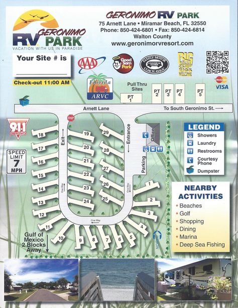 Small Rv Park Layout, Florida Campgrounds, Florida Vacation Spots, Rv Resorts, Adventure Trips, Florida Camping, Travel Trailer Camping, Rv Parks And Campgrounds, Rv Campgrounds