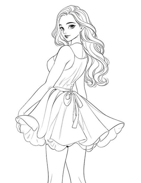 Barbie Coloring Pages For Kids, Frog Coloring, Our Mindful Life, People Coloring Pages, Fashion Coloring Book, Witch Coloring Pages, Barbie Coloring, Barbie Coloring Pages, Adult Coloring Designs