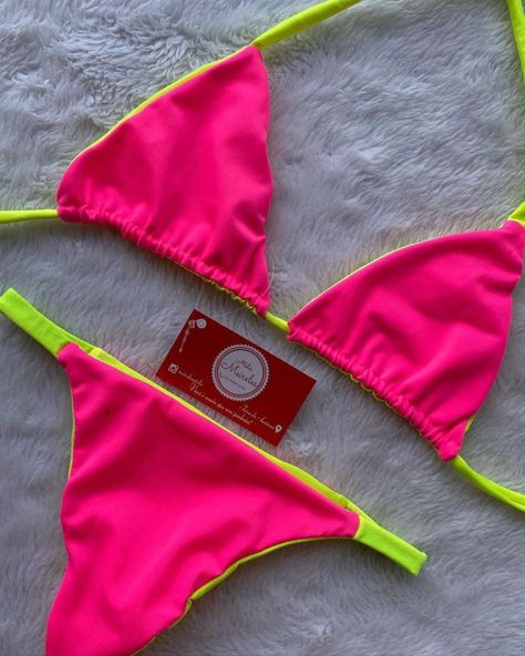 Neon Bikinis, Beach Fits, Lingerie Top, Beach Wear Outfits, Birthday Inspo, Beach Wears, Swim Wear, Beach Wear, Tunics