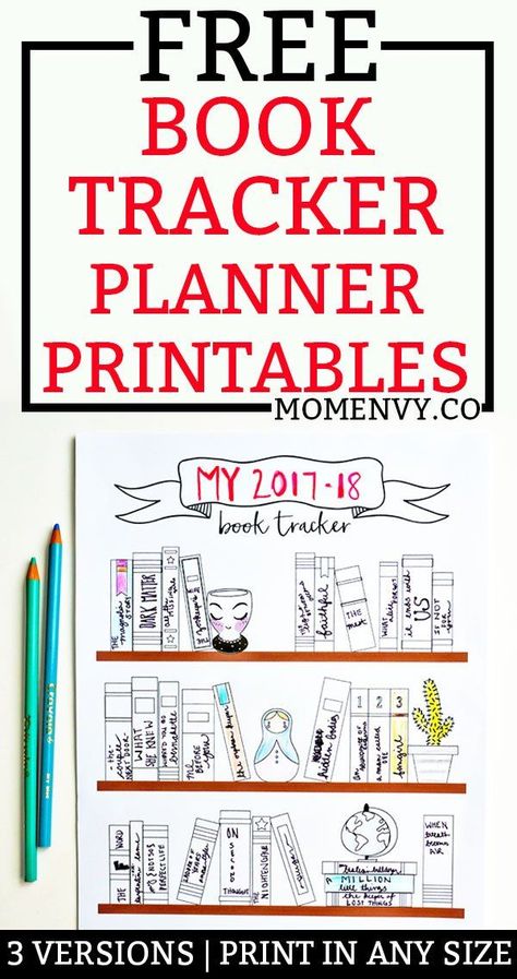 Free Book Tracker Planner Printable. Download three different printables perfect for a planner. Create a book bucket list for you or for your child. Download this free bullet journal style planner printable. #bulletjournal #bujo #freeplannerprintables #planning #happyplanner Book Bucket List, Book List Printable, Planner Freebies, Arc Planner, Printable Forms, Create A Book, Journal Style, Tracker Free, Book Bucket