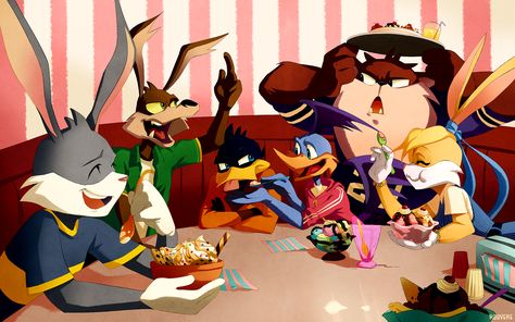 Loonatics Chillin' During the Summer Tech E Coyote, Lunatics Unleashed, Loonatics Unleashed, Looney Tunes Space Jam, Looney Tunes Show, Lola Bunny, Hedgehog Movie, Flash Games, Looney Tunes Cartoons