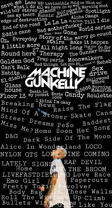 Mgk Wallpaper Iphone Lyrics, Mgk Aesthetic Wallpaper, Mgk Lyrics Wallpaper, Mgk Song Lyric Tattoos, Mgk Song Lyrics, Mgk Album Poster, Mgk Tattoos, Mgk Lyrics, Nf Real