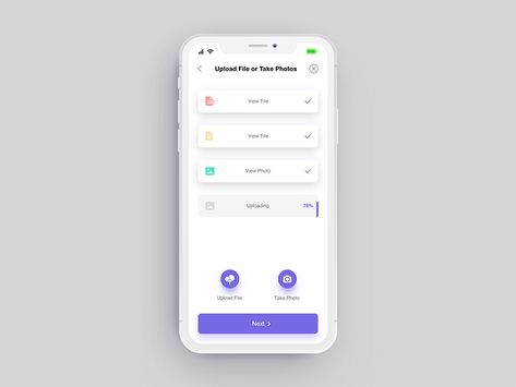 Upload File Or Take Photos Photo Upload Ui, Upload Image Ui Design, Upload File Ui, Dashboard Design Template, Handwritten Logo Design, Voice App, Ui Buttons, Ui Design Mobile, Card Ui