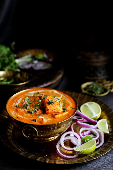 Monsoon Spice | Unveil the Magic of Spices...: Shahi Paneer Recipe | Simple and Easy Restaurant Style Paneer Curry Recipes Indian Food Photography Styling, Shahi Paneer Recipe, Paneer Curry Recipes, Paneer Curry, Indian Food Photography, Paneer Dishes, Paneer Recipe, Recipe Simple, Paneer Recipes