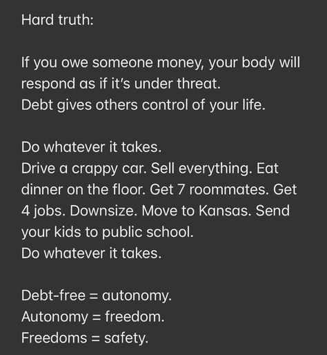 You Don’t Owe Anyone Anything, Dr John Delony, John Delony, Owe Money, Dave Ramsey, Hard Truth, Public School, Me Quotes, Period