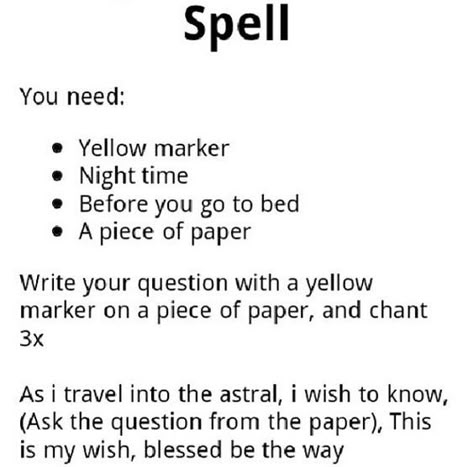 A Simple Astral Projection Spell – Witches Of The Craft® Witchcraft Spells For Beginners, Spells For Beginners, Wiccan Magic, Magic Spell Book, Under Your Spell, Wiccan Witch, Magick Spells, Eclectic Witch, Wiccan Spell Book