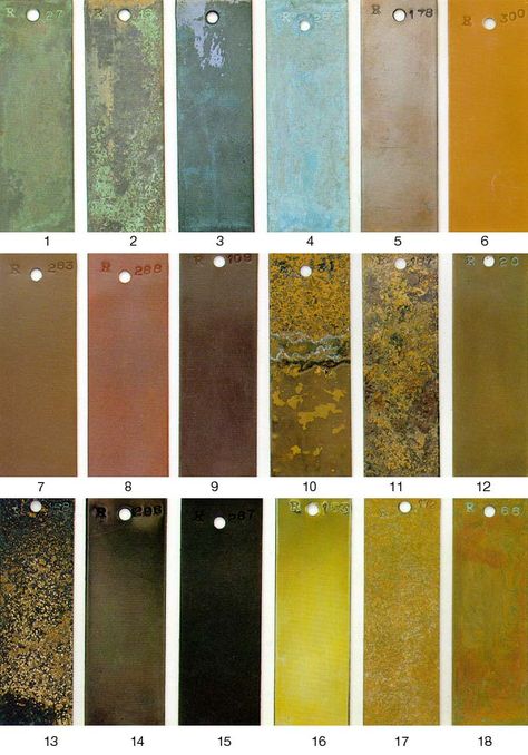 PATINAS - 7 Steel Patina, Metal Facade, Patina Metal, Metal Sheets, Metal Cladding, Patina Color, Copper Patina, Corten Steel, Metal Tree