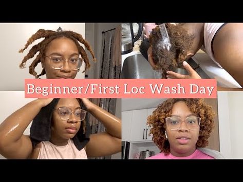 Beginner Loc Wash Routine | Microlocs | #tommiemarie - YouTube Loc Wash Day, Wash Routine, Micro Locs, Wash Day, After 3, Locs, 3 Weeks, Hair