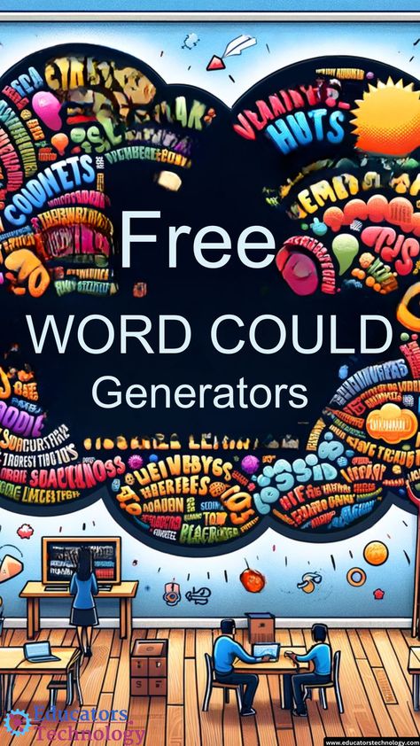 🌈 Discover the best word cloud generators in our latest blog post. Perfect for making lessons visually engaging and summarizing key concepts with style! 📚✨ No design skills needed, just creativity! #EdTech #VisualLearning #WordCloudsInTheClassroom 🎨👩‍🏫📝 https://www.educatorstechnology.com/2024/01/word-cloud-generators.html Word Cloud Design, Word Cloud Generator, Best Word, School Improvement, Health Class, Cloud Design, Visual Learning, Chic Baby, Word Cloud