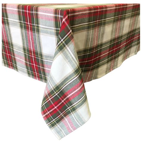 The Holiday Aisle Varnum Plaid Tablecloth & Reviews | Wayfair.ca New Years Dinner Party, Plaid Apron, New Years Dinner, Checkered Tablecloth, Plaid Tablecloth, Tablecloth Fabric, Cotton Tablecloths, Linen Textile, Christmas Fabric